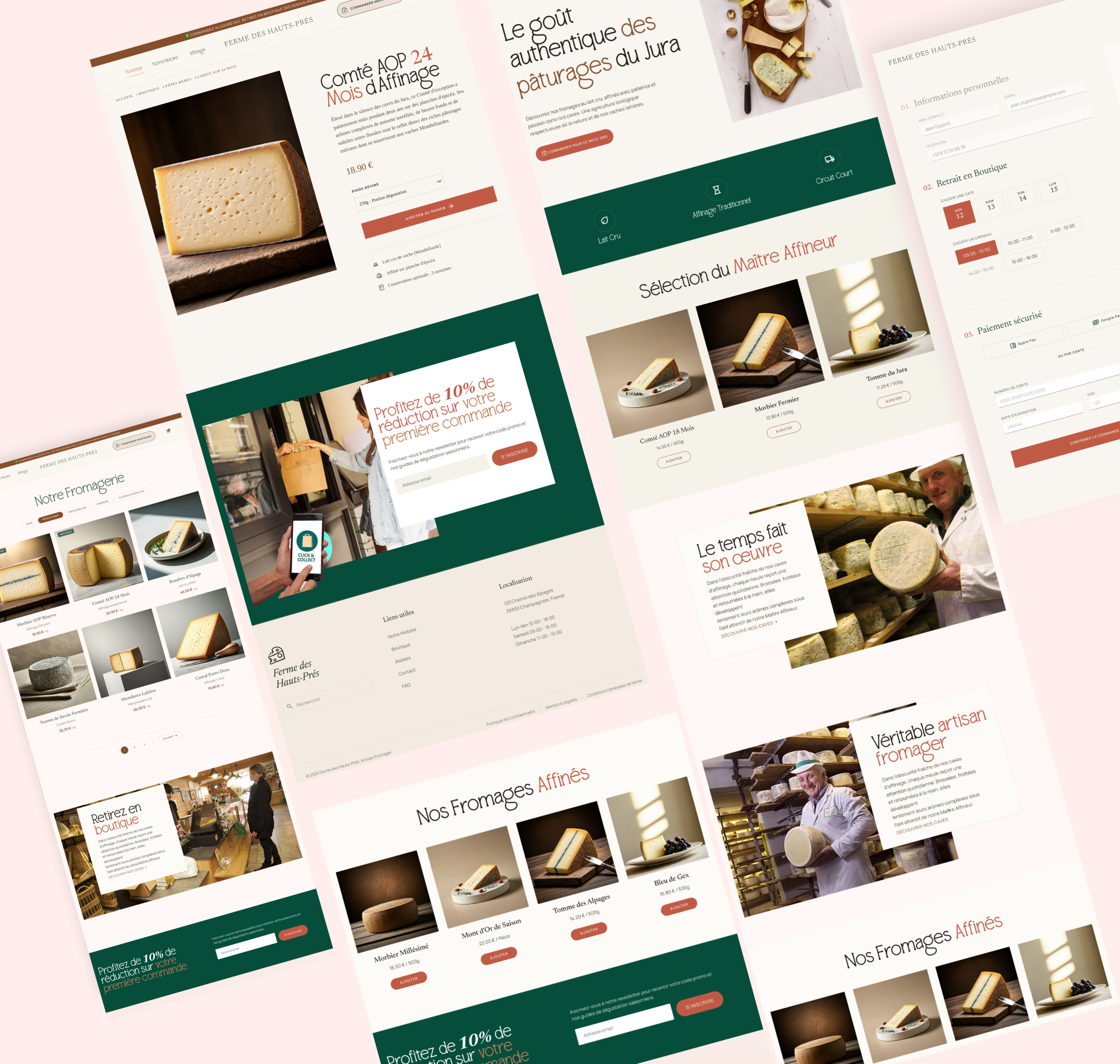 Multi-pages — Structure complète du site